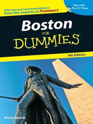 cover image of Boston For Dummies
